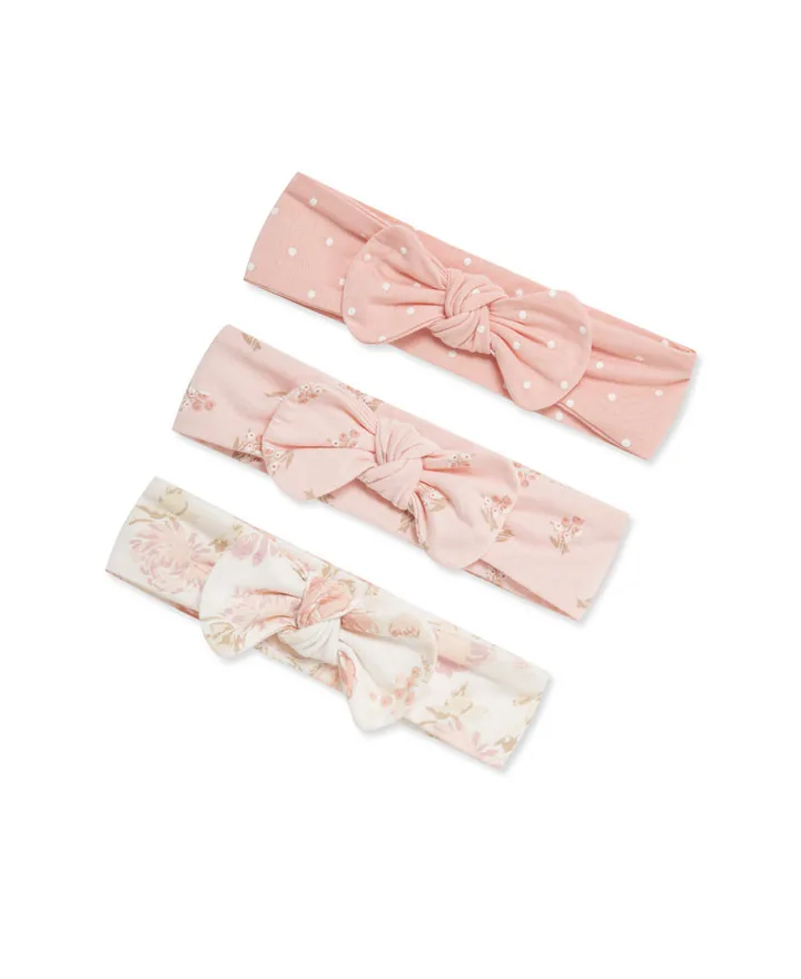Fabulous Floral Headbands 3-Pack - Little Me